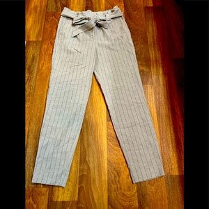 Express High Waisted Paper bag Ankle pants!!!